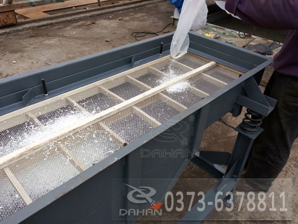 鋼纖維直線振動篩 鋼纖維直線振動篩